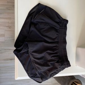Lululemon Size 6 shorts, 2.5” Hotty Hot
